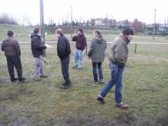 Herumstehen in Rositz